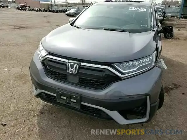11 Фотография поврежденного автомобиля 5J6RT6H55NL032136 HONDA CRV 2022