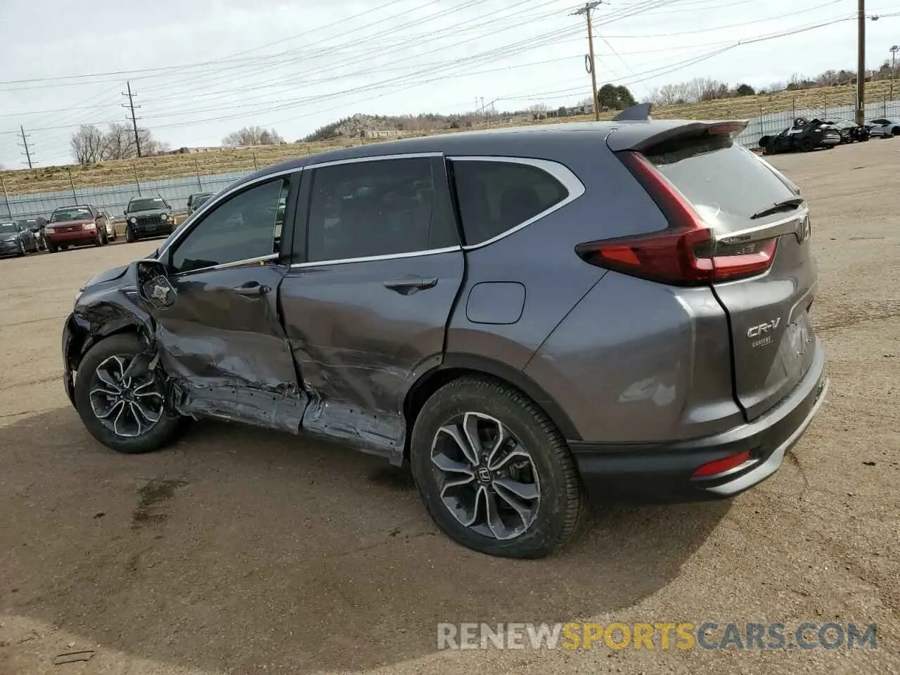 2 Фотография поврежденного автомобиля 5J6RT6H55NL032136 HONDA CRV 2022