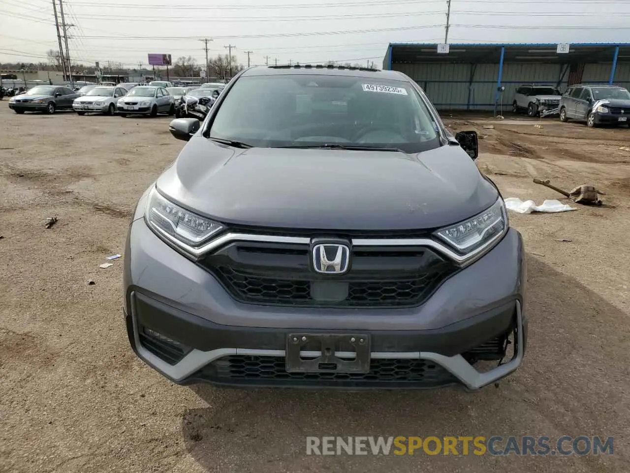 5 Фотография поврежденного автомобиля 5J6RT6H55NL032136 HONDA CRV 2022