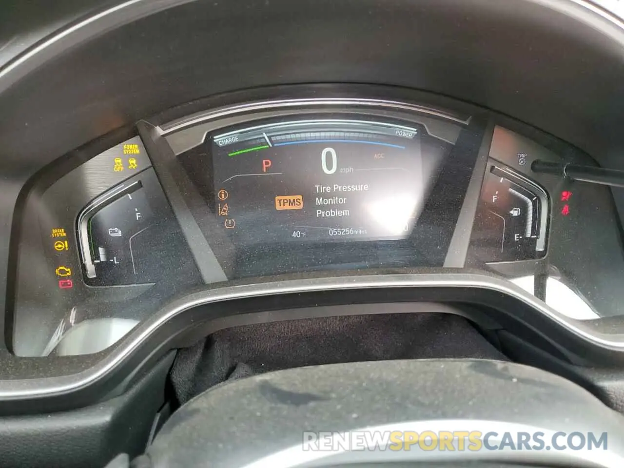 9 Фотография поврежденного автомобиля 5J6RT6H55NL032136 HONDA CRV 2022