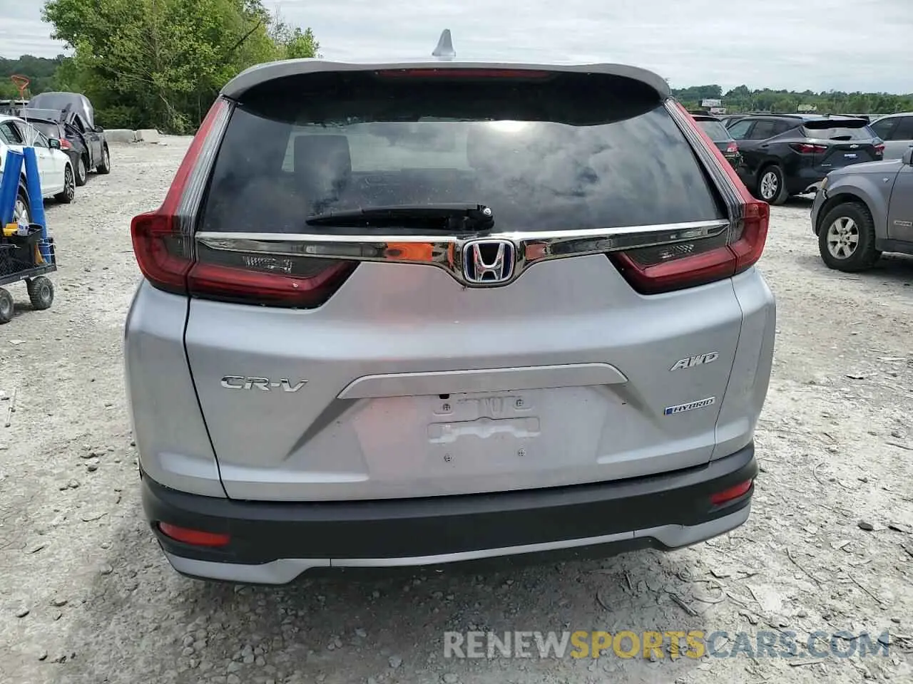 6 Photograph of a damaged car 5J6RT6H59NL042653 HONDA CRV 2022