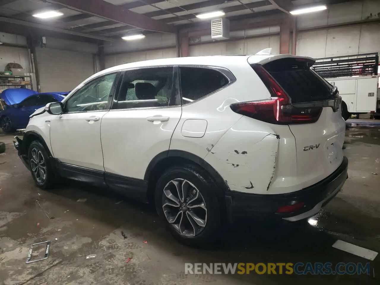 2 Photograph of a damaged car 5J6RT6H81NL052023 HONDA CRV 2022