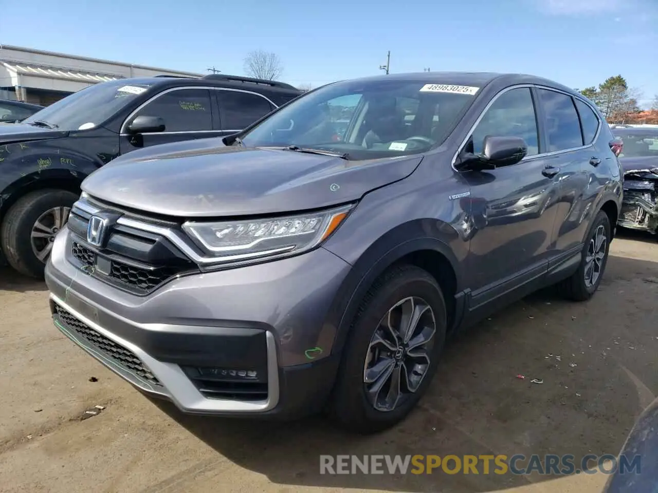 1 Photograph of a damaged car 5J6RT6H82NL005020 HONDA CRV 2022
