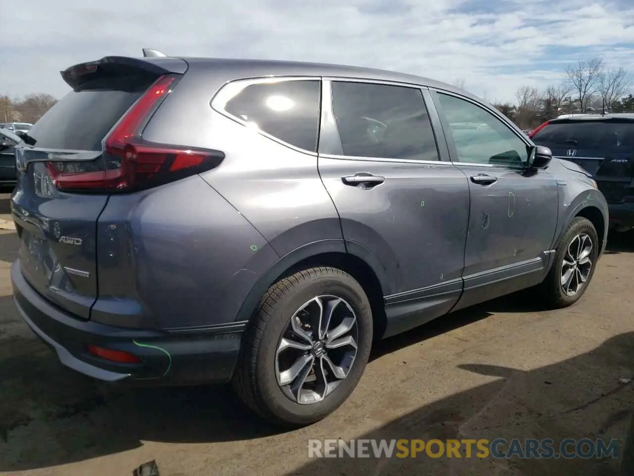 3 Photograph of a damaged car 5J6RT6H82NL005020 HONDA CRV 2022