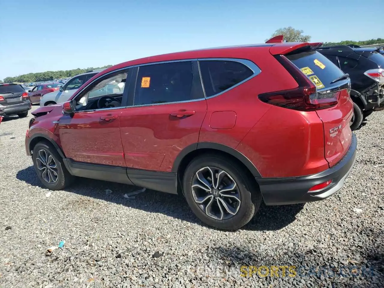 2 Photograph of a damaged car 5J6RT6H83NL008170 HONDA CRV 2022