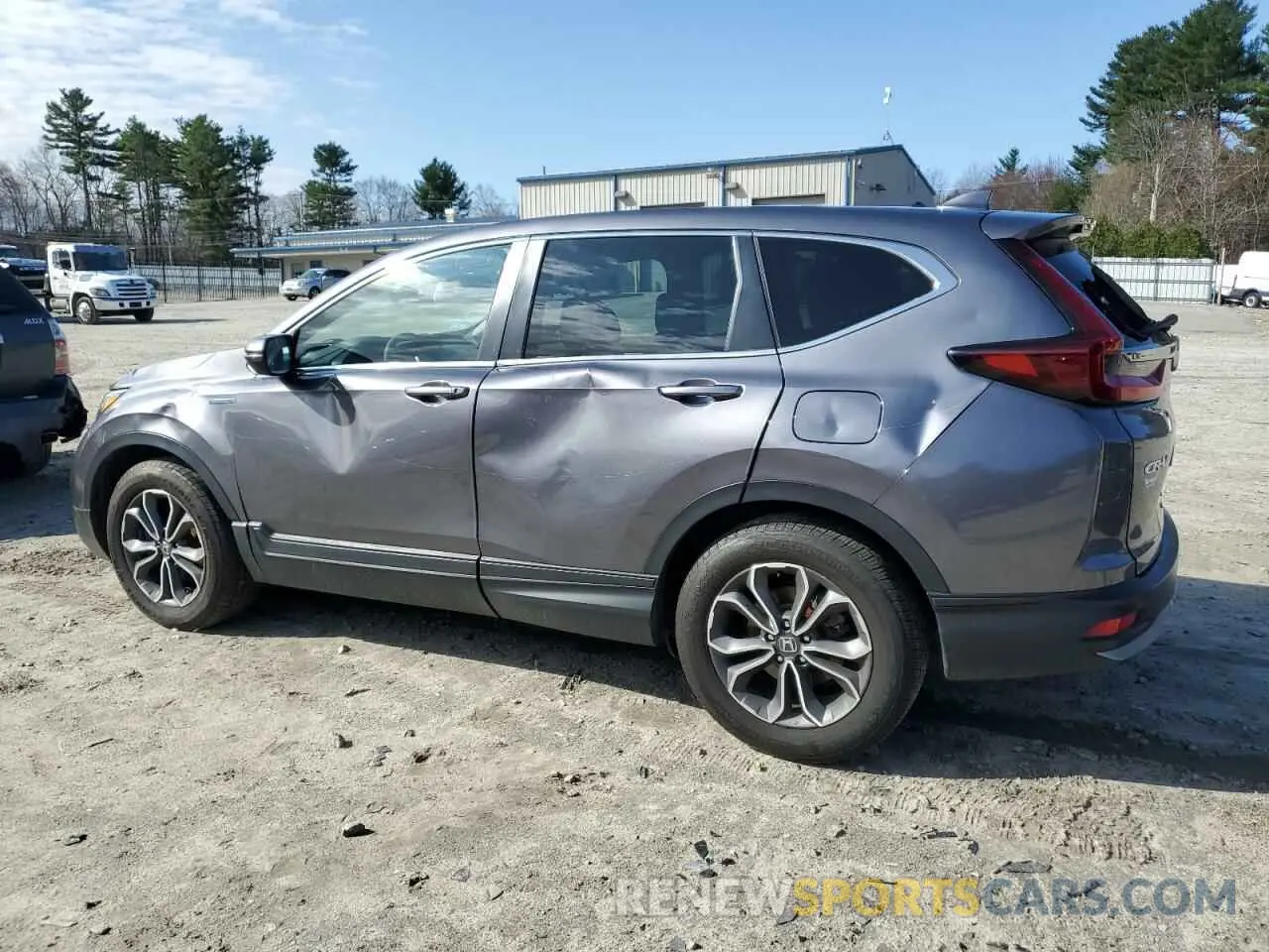 2 Фотография поврежденного автомобиля 5J6RT6H86NL032608 HONDA CRV 2022