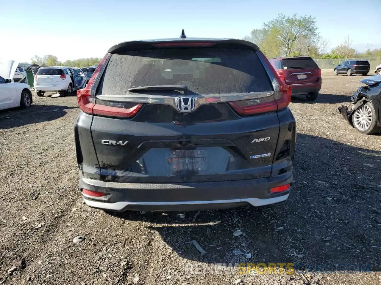 6 Photograph of a damaged car 5J6RT6H87NL032830 HONDA CRV 2022