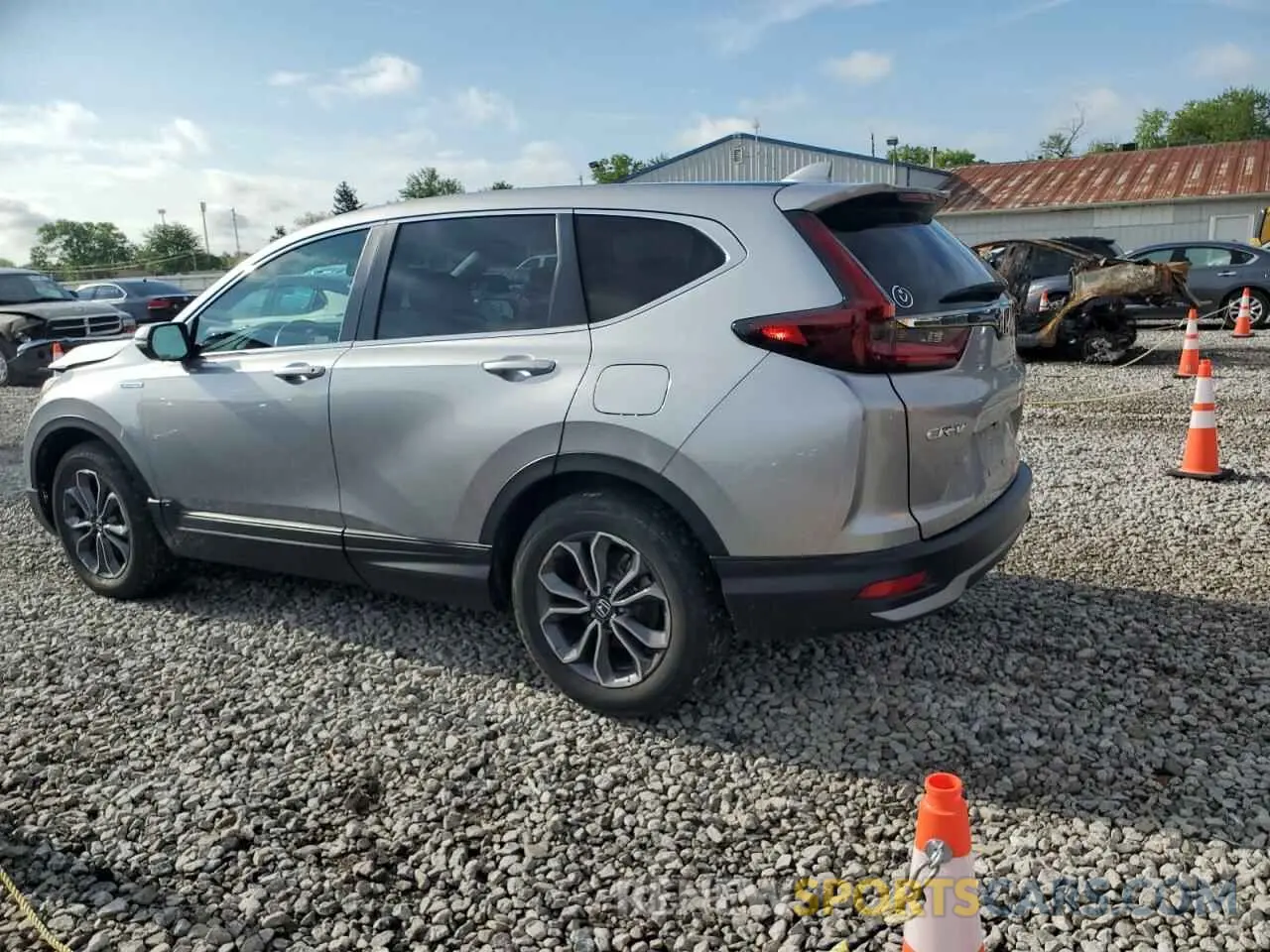 2 Photograph of a damaged car 5J6RT6H8XNL026973 HONDA CRV 2022
