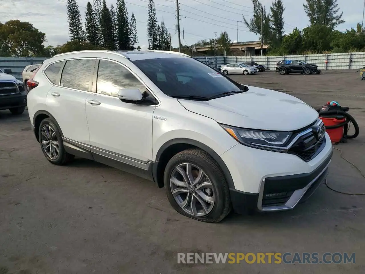 4 Фотография поврежденного автомобиля 5J6RT6H90NL012427 HONDA CRV 2022