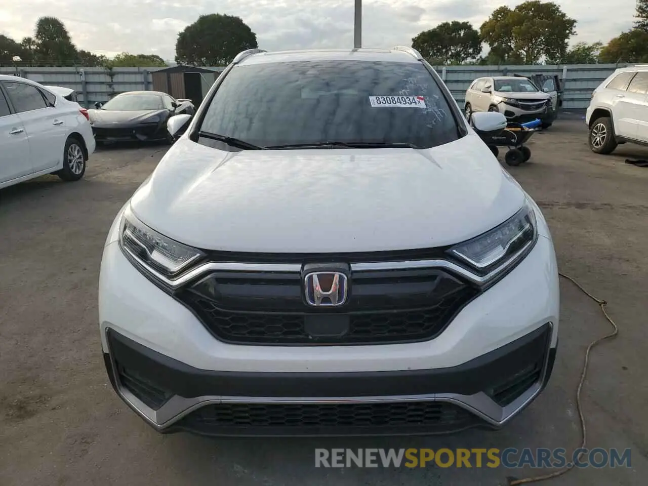 5 Фотография поврежденного автомобиля 5J6RT6H90NL012427 HONDA CRV 2022