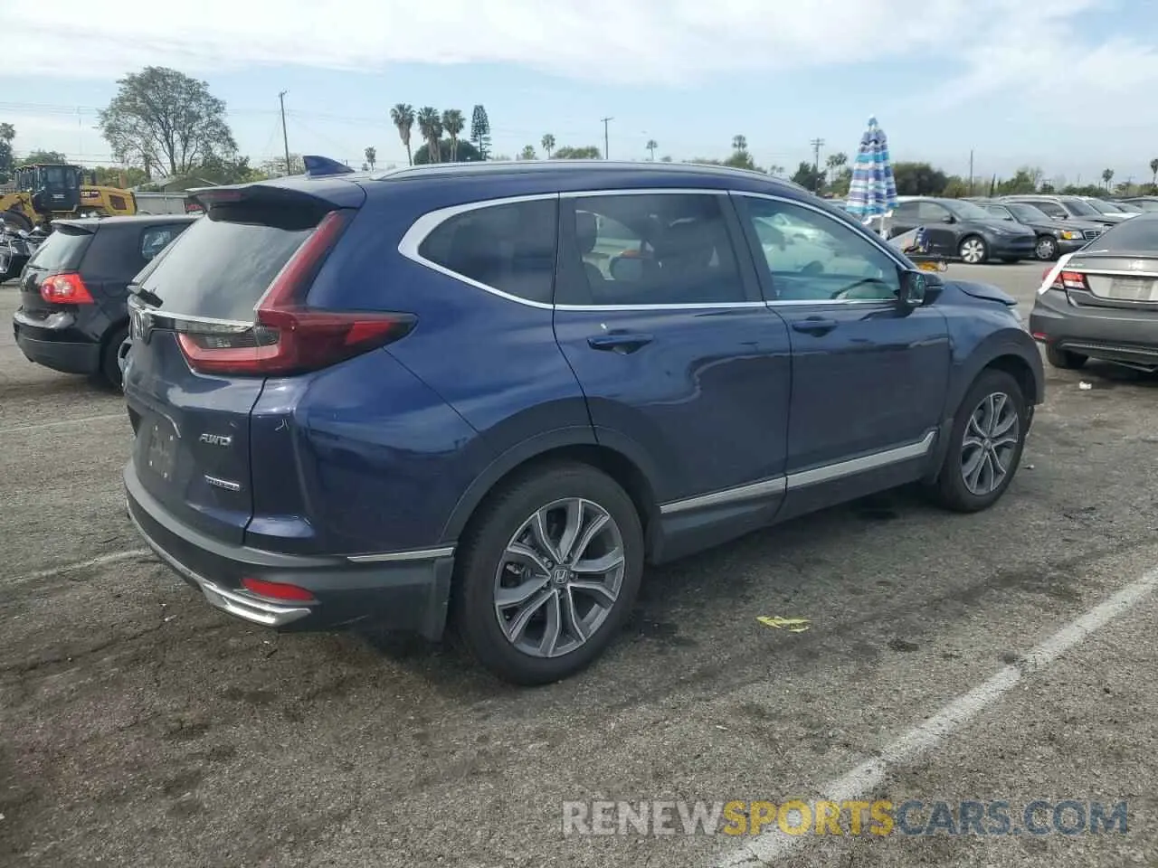 3 Фотография поврежденного автомобиля 5J6RT6H90NL024741 HONDA CRV 2022