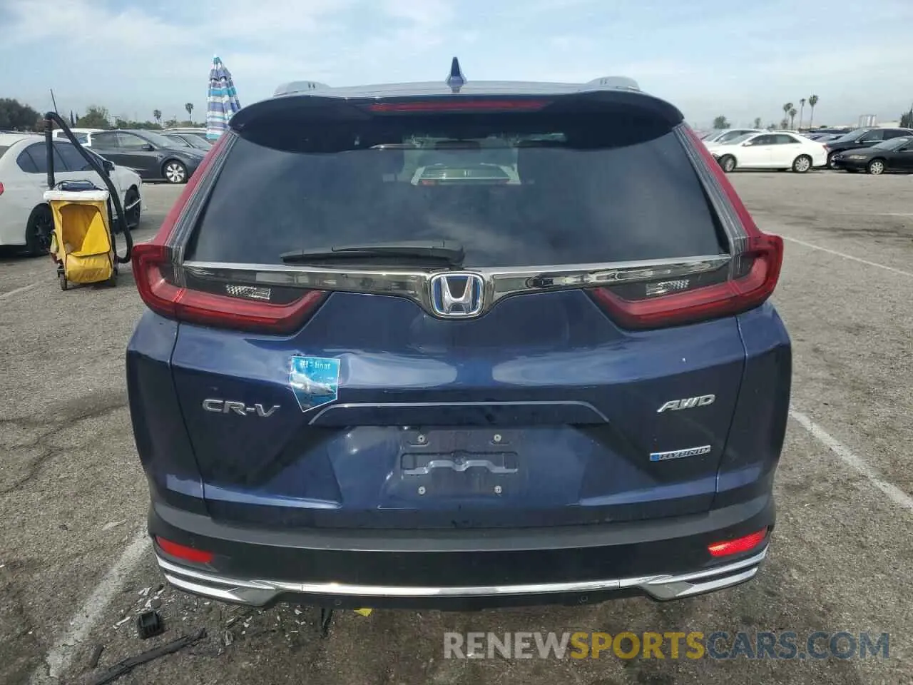 6 Фотография поврежденного автомобиля 5J6RT6H90NL024741 HONDA CRV 2022