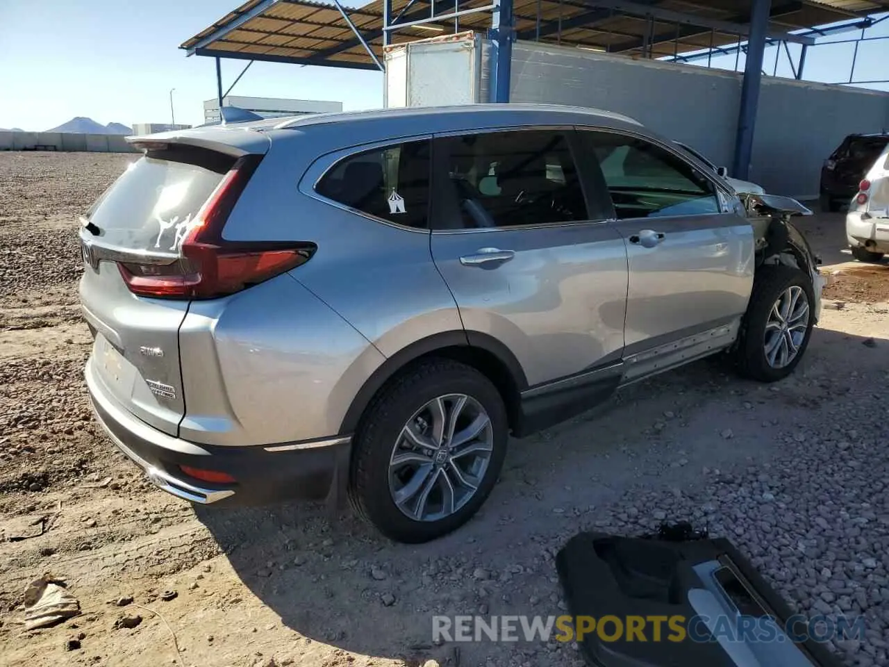 3 Photograph of a damaged car 5J6RT6H94NL056849 HONDA CRV 2022