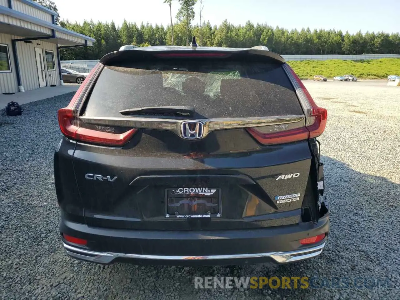 6 Фотография поврежденного автомобиля 5J6RT6H96NL022556 HONDA CRV 2022