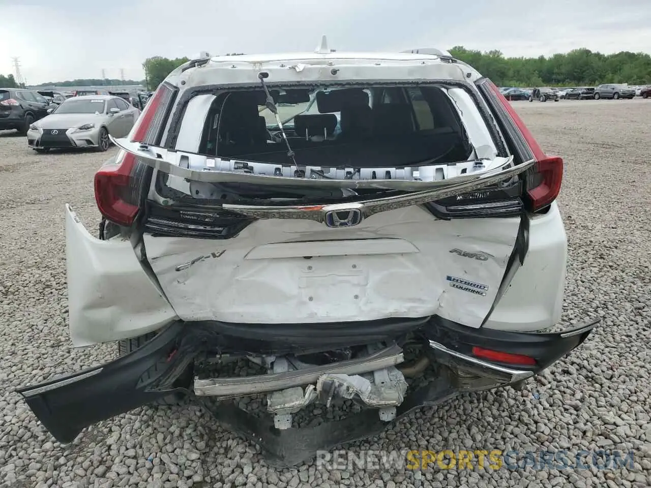 6 Фотография поврежденного автомобиля 5J6RT6H97NL006009 HONDA CRV 2022