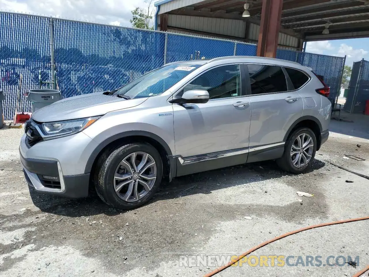 1 Photograph of a damaged car 5J6RT6H98NL010005 HONDA CRV 2022