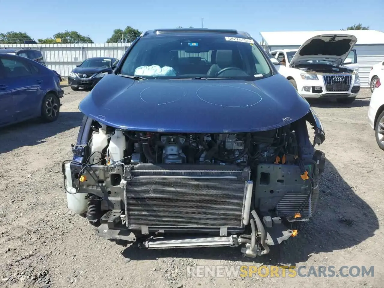 5 Фотография поврежденного автомобиля 5J6RT6H98NL028357 HONDA CRV 2022