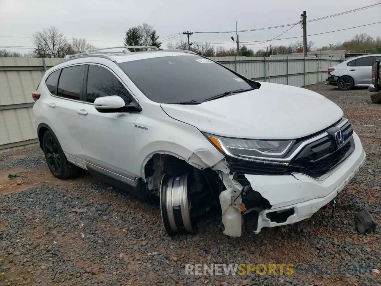 4 Photograph of a damaged car 5J6RT6H9XNL044849 HONDA CRV 2022