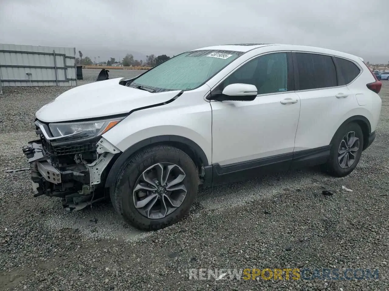1 Photograph of a damaged car 5J6RW1H56NA008515 HONDA CRV 2022