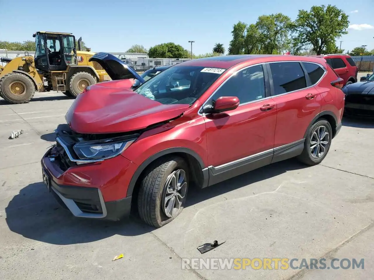 1 Фотография поврежденного автомобиля 5J6RW1H57NA005140 HONDA CRV 2022