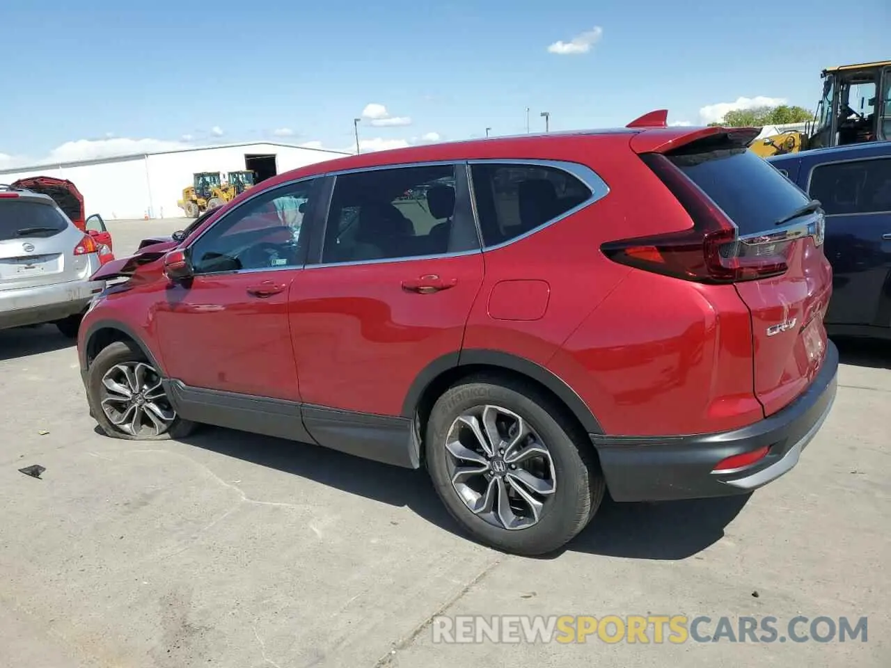2 Фотография поврежденного автомобиля 5J6RW1H57NA005140 HONDA CRV 2022