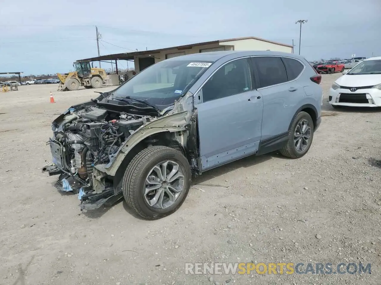 1 Photograph of a damaged car 5J6RW1H58NA000061 HONDA CRV 2022
