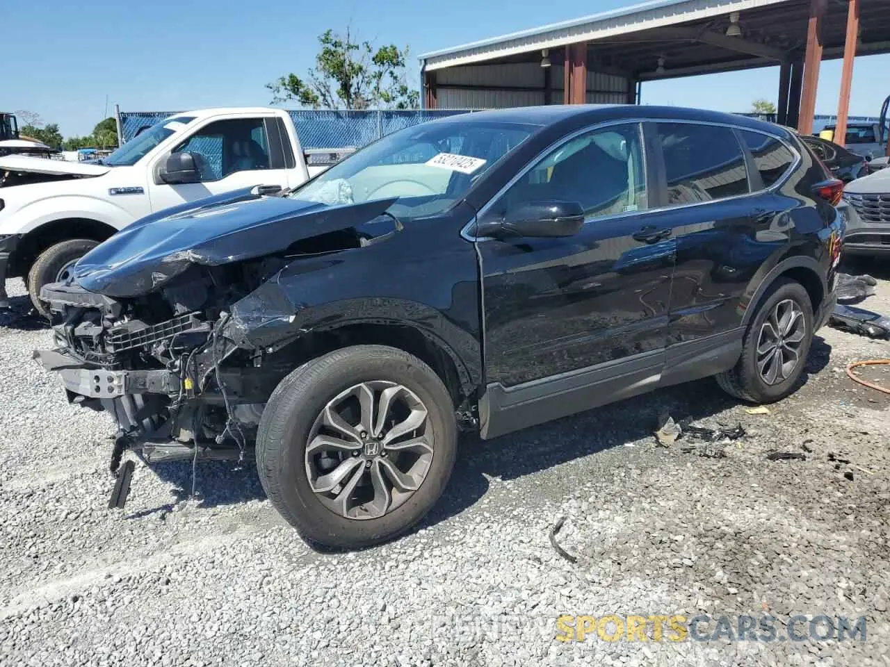 1 Photograph of a damaged car 5J6RW1H84NL000847 HONDA CRV 2022