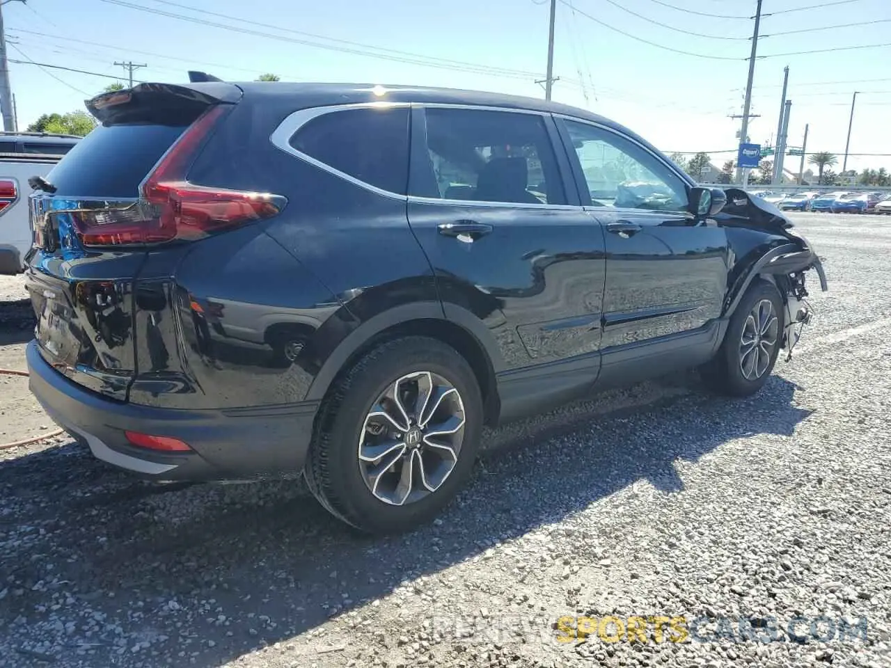 3 Photograph of a damaged car 5J6RW1H84NL000847 HONDA CRV 2022