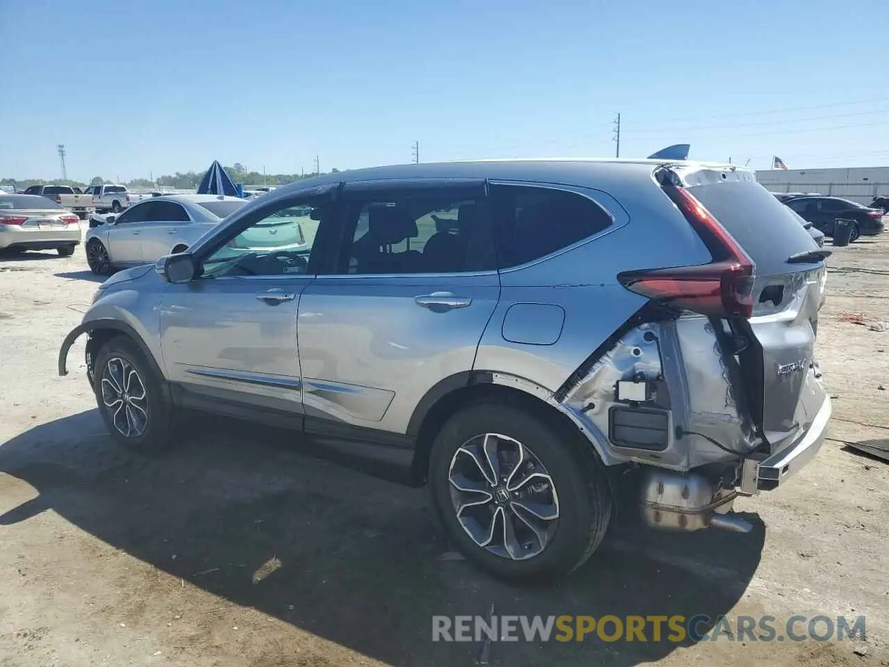 2 Photograph of a damaged car 5J6RW1H85NA022061 HONDA CRV 2022