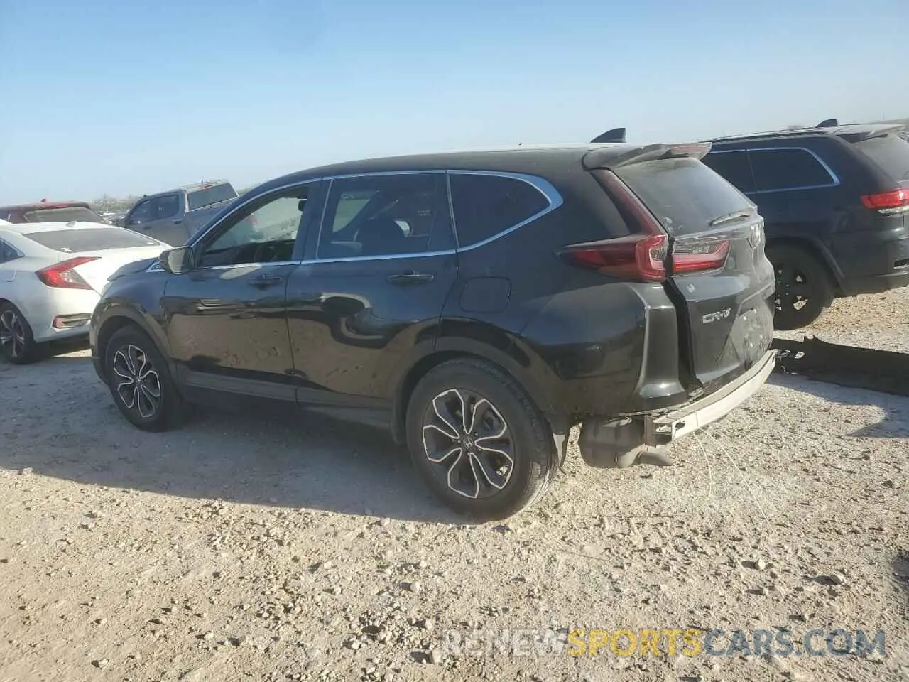 2 Photograph of a damaged car 5J6RW1H86NA012798 HONDA CRV 2022