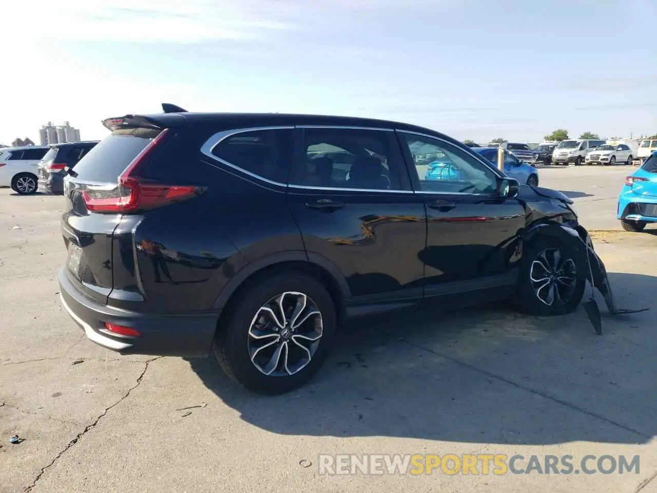 3 Фотография поврежденного автомобиля 5J6RW1H87NA001504 HONDA CRV 2022