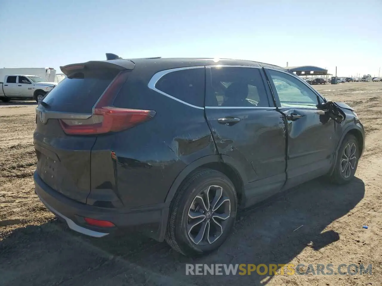 3 Photograph of a damaged car 5J6RW1H88NA022331 HONDA CRV 2022