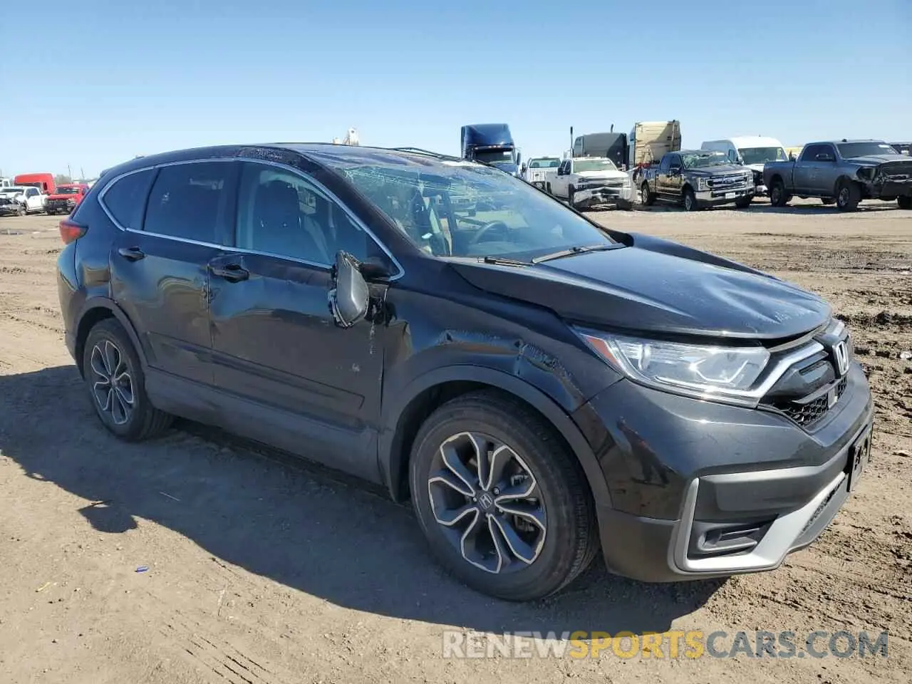 4 Photograph of a damaged car 5J6RW1H88NA022331 HONDA CRV 2022