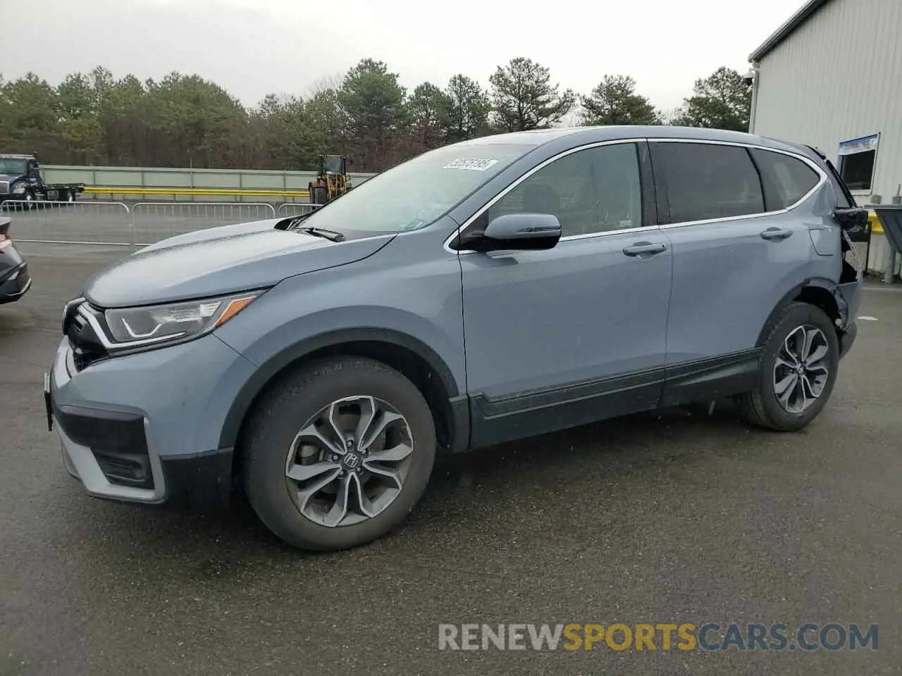1 Photograph of a damaged car 5J6RW2H52NA009411 HONDA CRV 2022