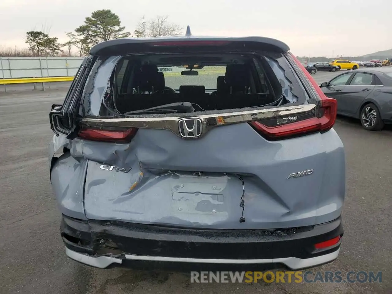 6 Photograph of a damaged car 5J6RW2H52NA009411 HONDA CRV 2022