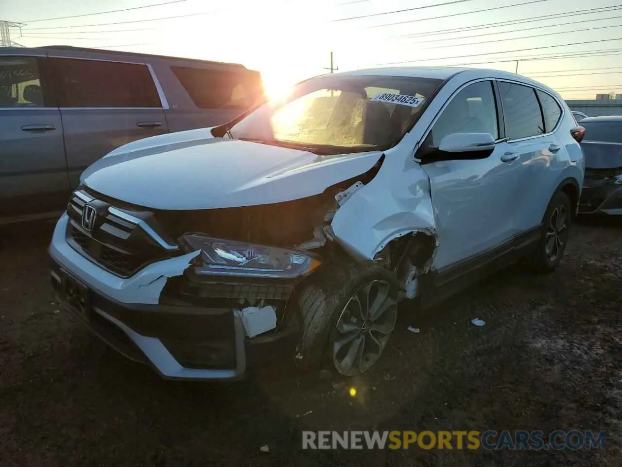 1 Фотография поврежденного автомобиля 5J6RW2H53NA008252 HONDA CRV 2022