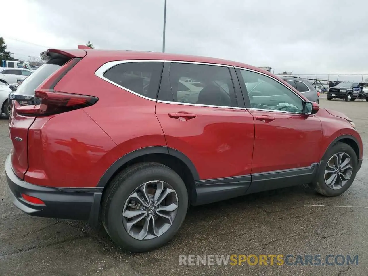 3 Photograph of a damaged car 5J6RW2H58NA013804 HONDA CRV 2022