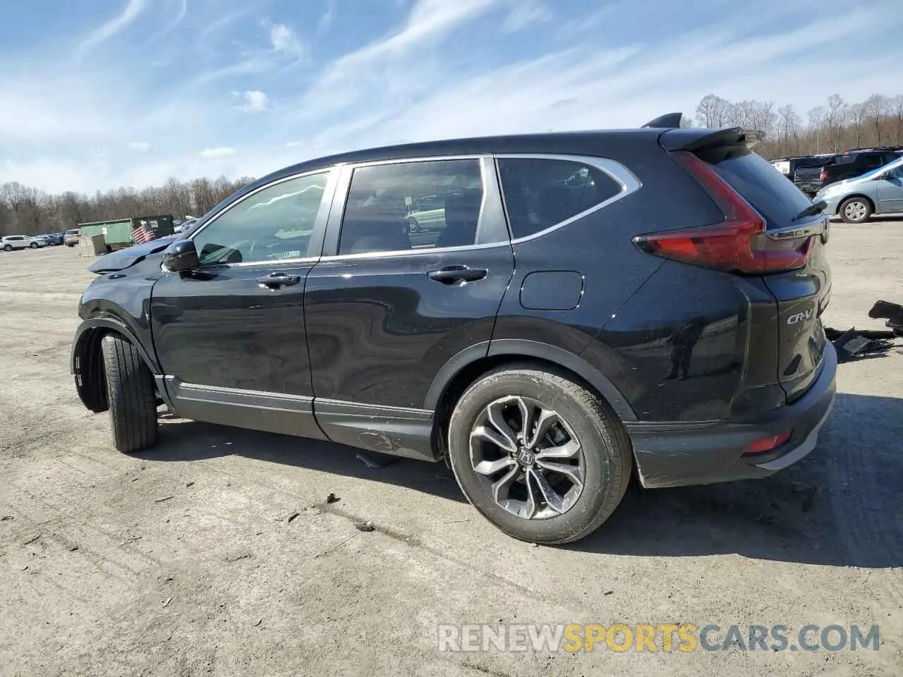 2 Photograph of a damaged car 5J6RW2H81NA012407 HONDA CRV 2022