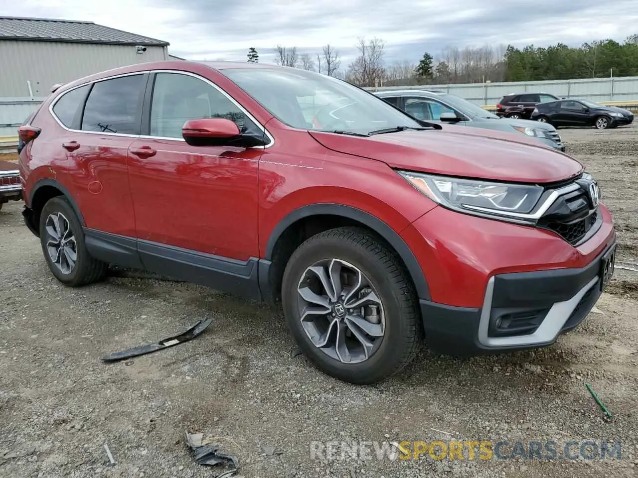 4 Photograph of a damaged car 5J6RW2H83NA005426 HONDA CRV 2022