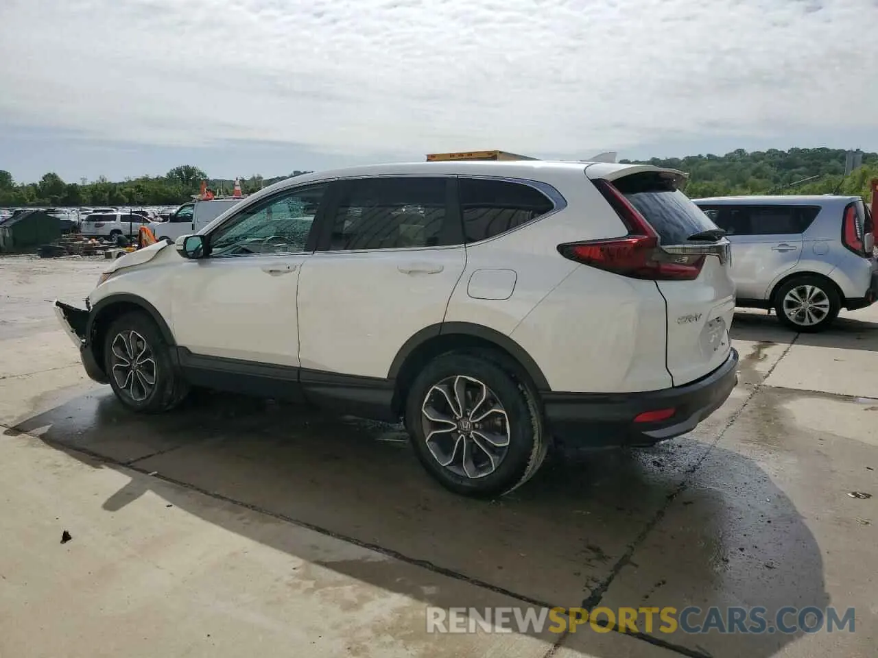 2 Photograph of a damaged car 5J6RW2H84NA005824 HONDA CRV 2022
