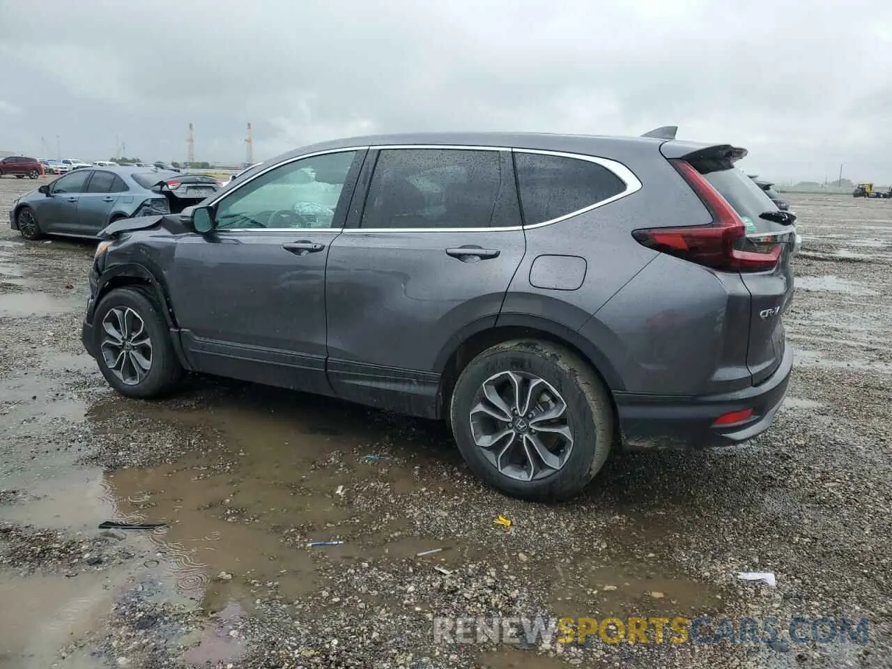 2 Photograph of a damaged car 5J6RW2H85NA004326 HONDA CRV 2022