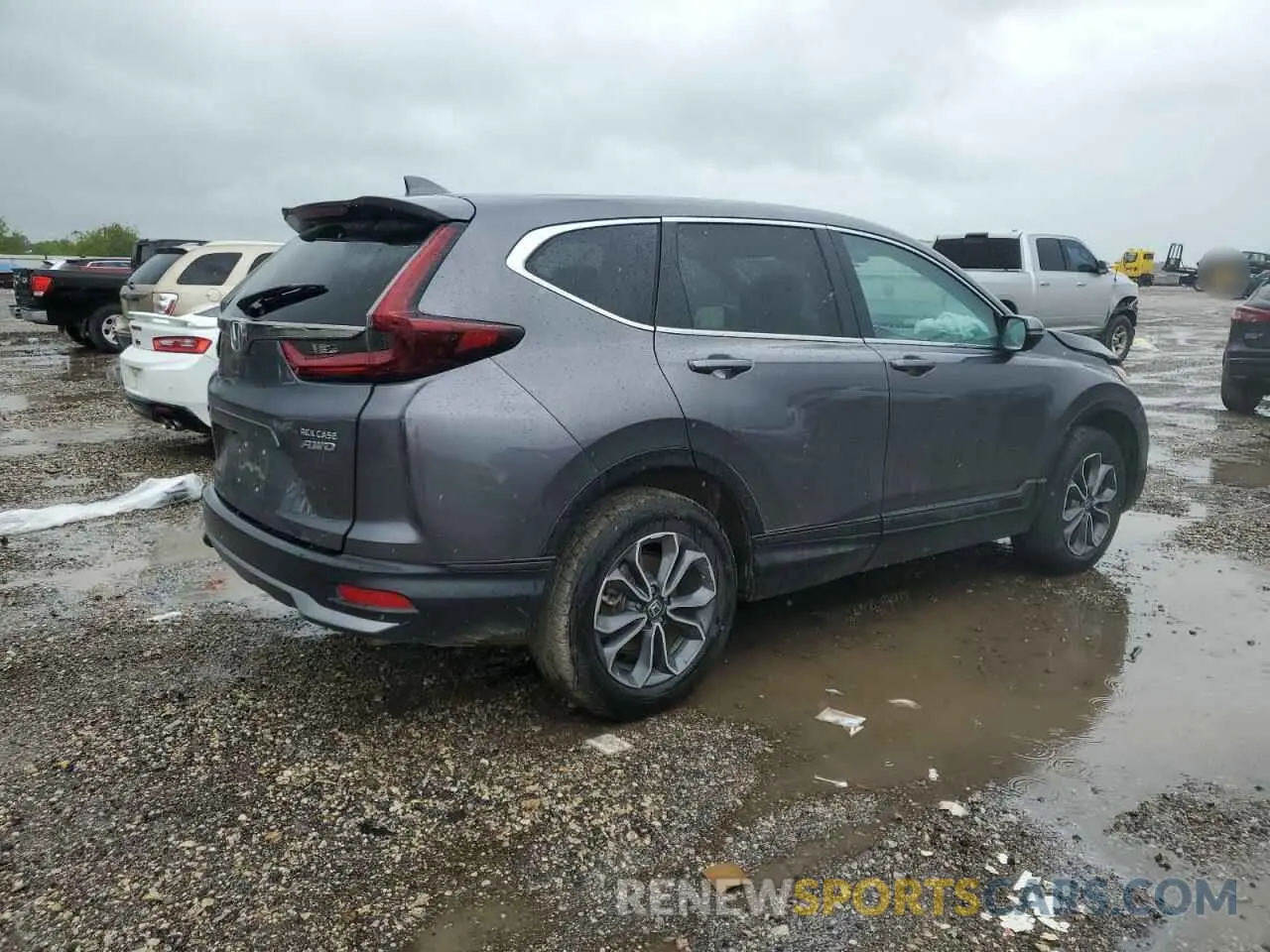 3 Photograph of a damaged car 5J6RW2H85NA004326 HONDA CRV 2022