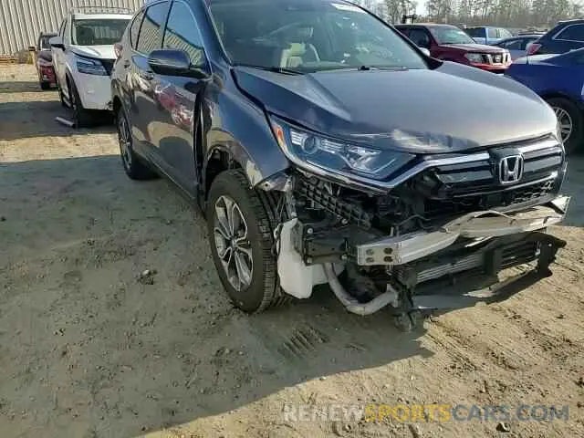 10 Фотография поврежденного автомобиля 5J6RW2H88NA014283 HONDA CRV 2022