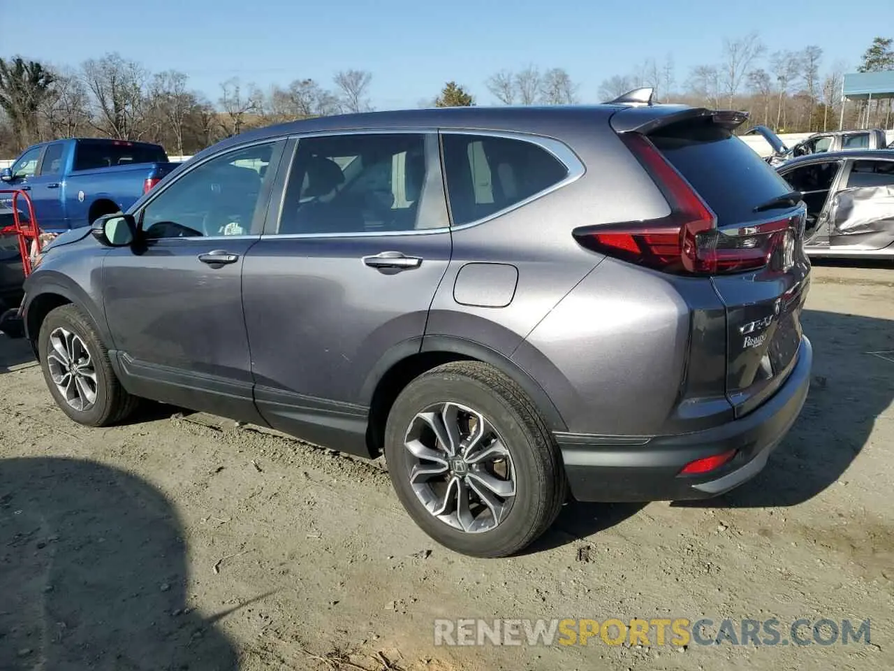 2 Фотография поврежденного автомобиля 5J6RW2H88NA014283 HONDA CRV 2022