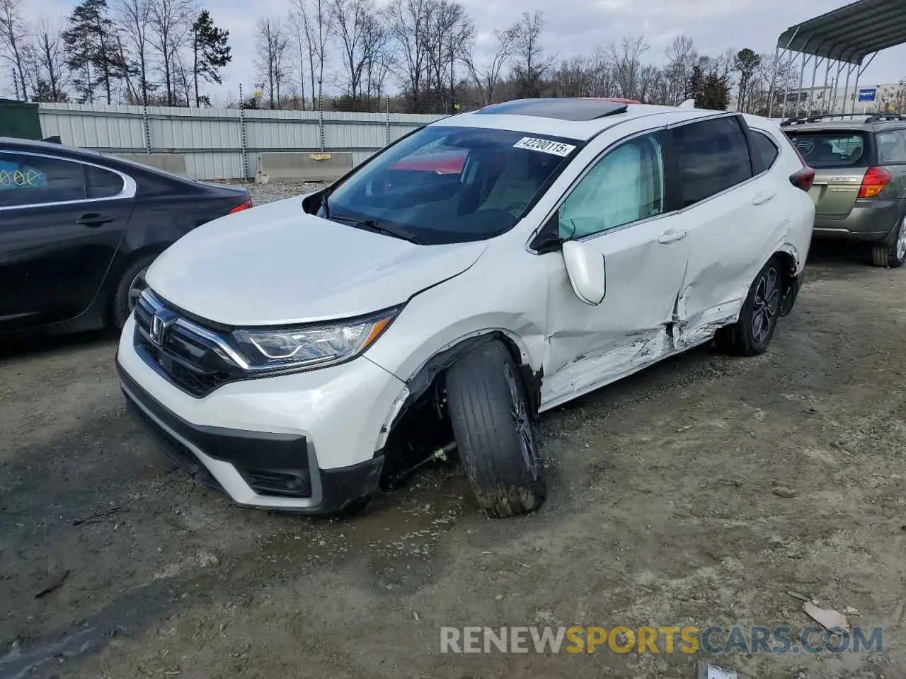 1 Photograph of a damaged car 7FARW1H50NE010990 HONDA CRV 2022