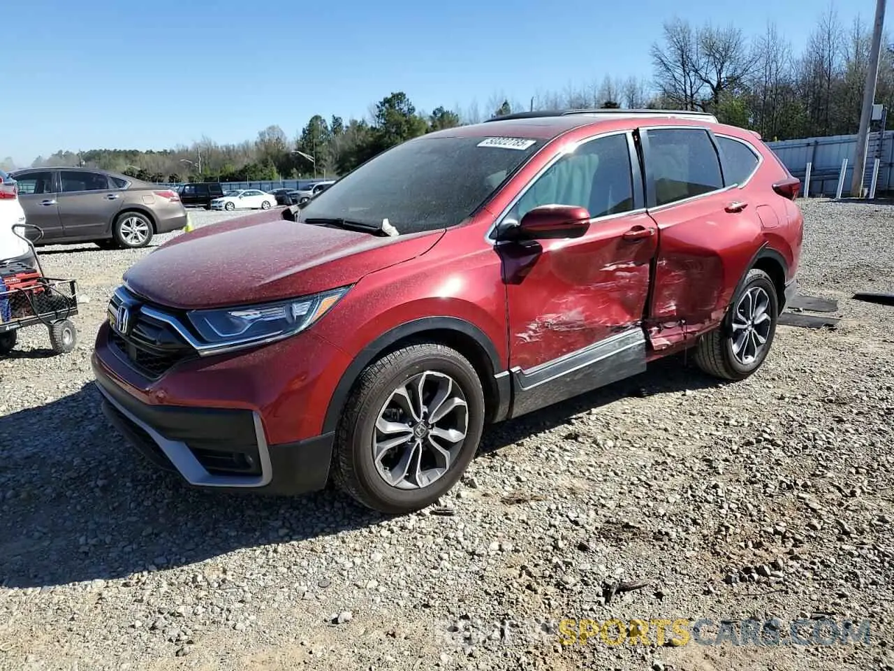 1 Фотография поврежденного автомобиля 7FARW1H54NE003315 HONDA CRV 2022