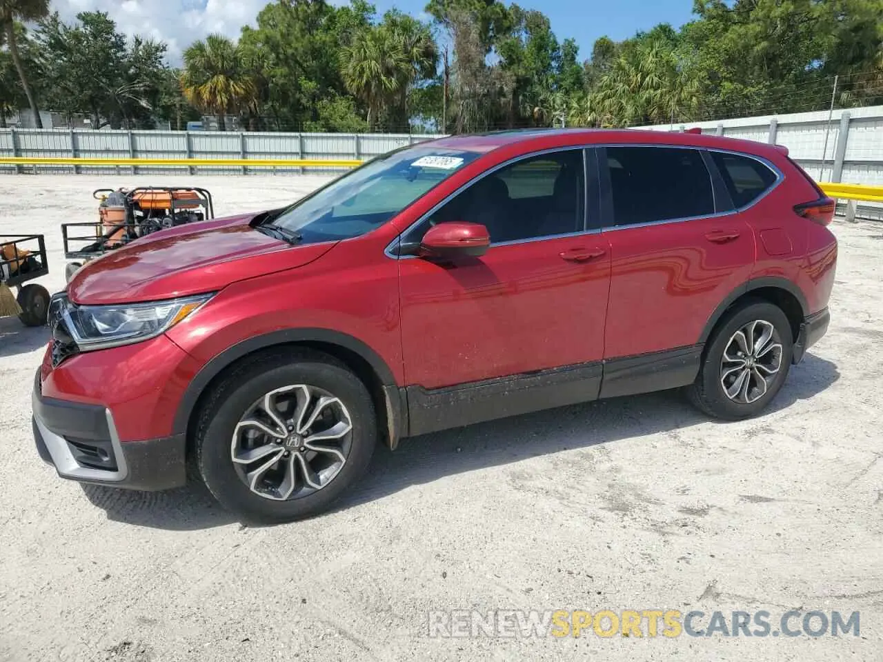 1 Photograph of a damaged car 7FARW1H55NE023489 HONDA CRV 2022