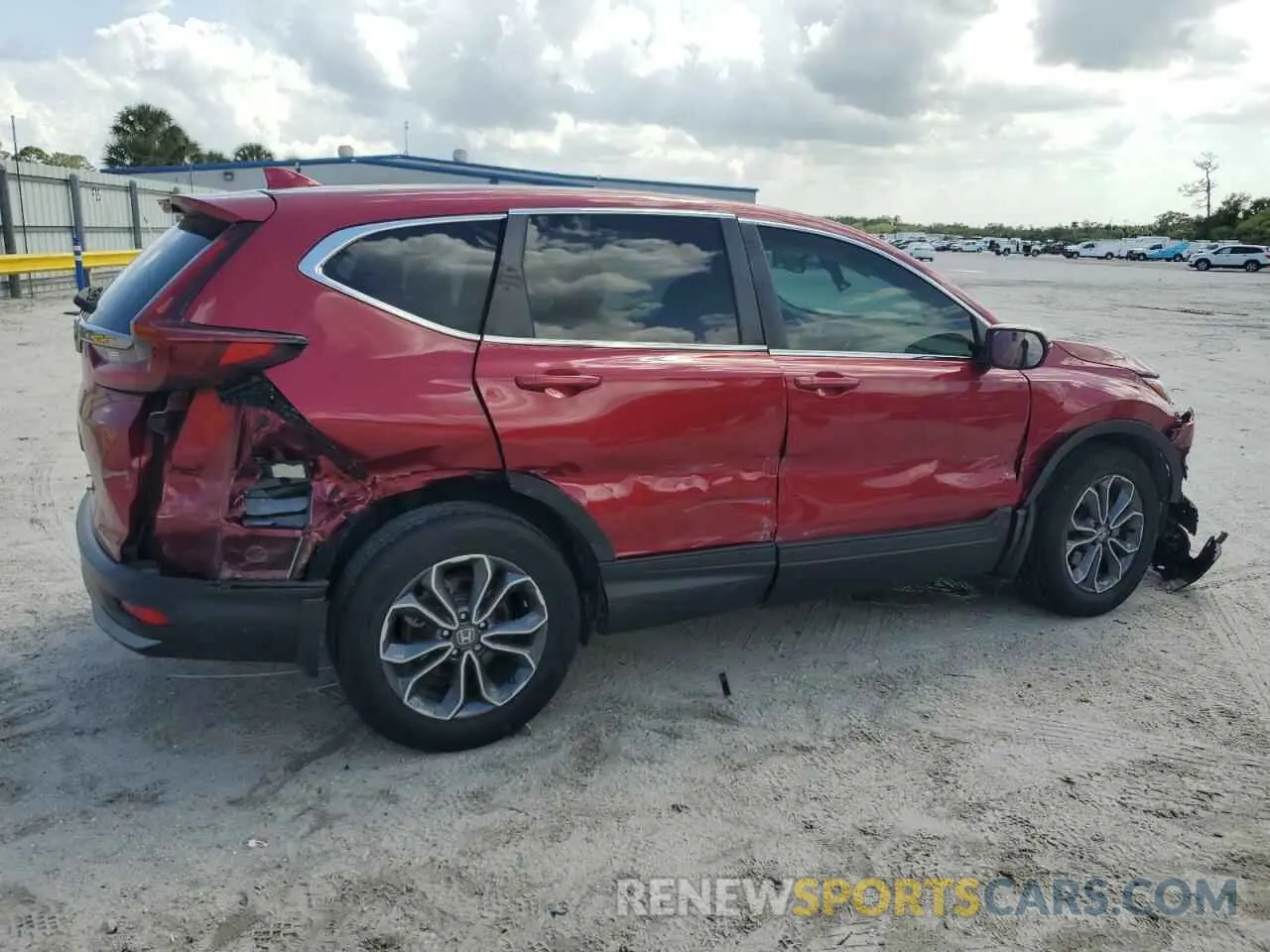 3 Photograph of a damaged car 7FARW1H55NE023489 HONDA CRV 2022