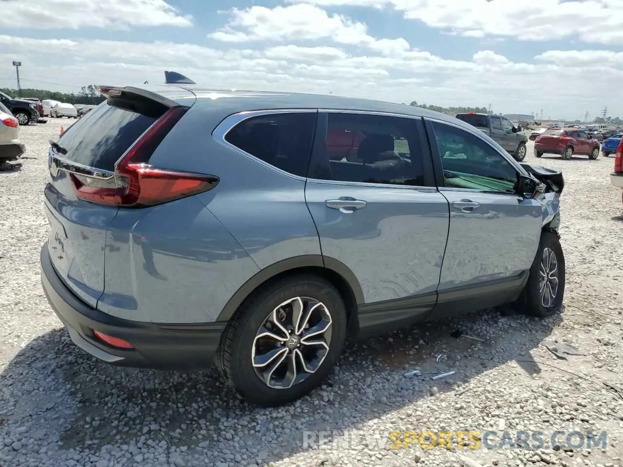 3 Фотография поврежденного автомобиля 7FARW1H58NE020117 HONDA CRV 2022