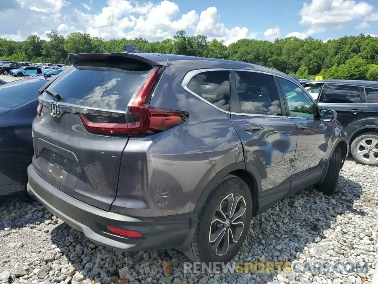 3 Photograph of a damaged car 7FARW1H88NE019026 HONDA CRV 2022